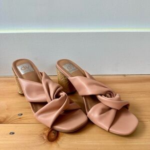 DV by Dolce Vita Women's Blush Knotted Mules